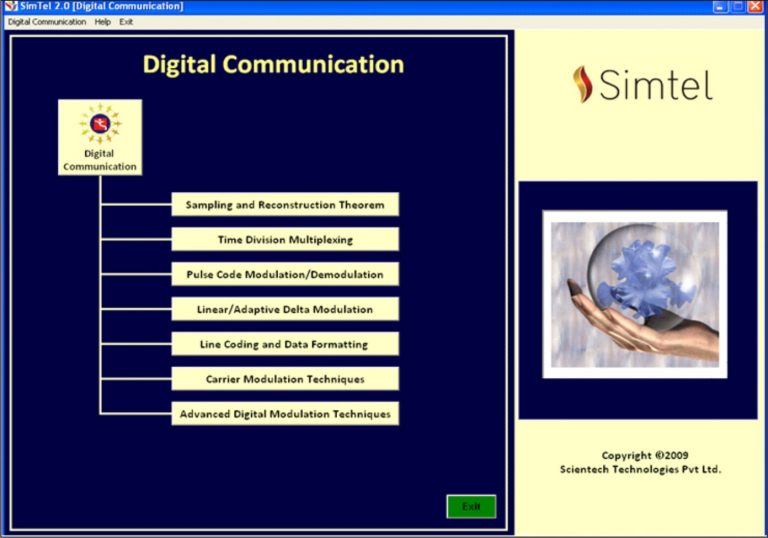 Simtel11 | Simtel Digital Communication Learning Software