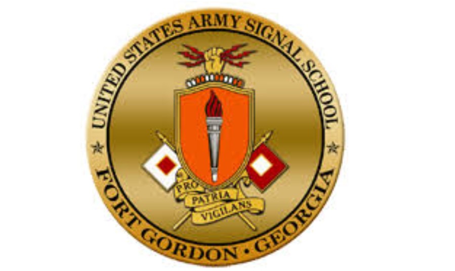 united states army signal school - logo