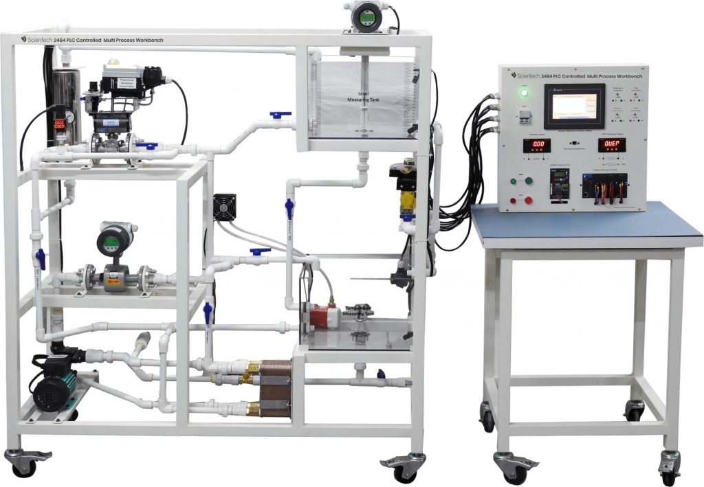 Multi Process Rig PLC Controlled Multi Process Workbench - Scientech Technologies