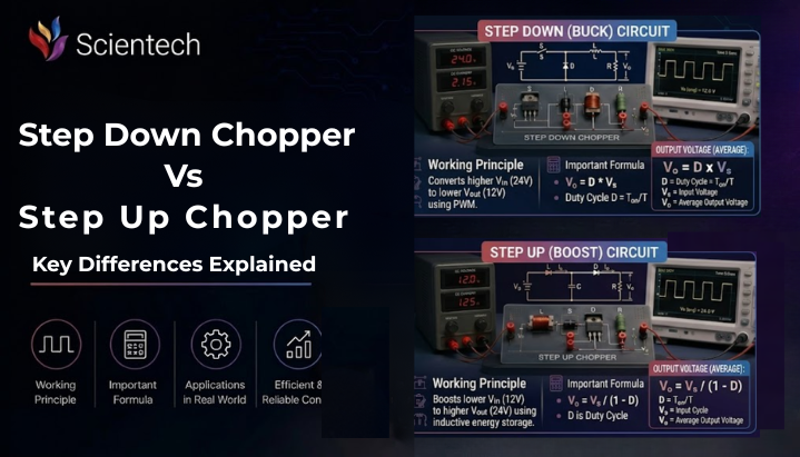 Step Down Chopper vs Step Up Chopper Key Differences Explained