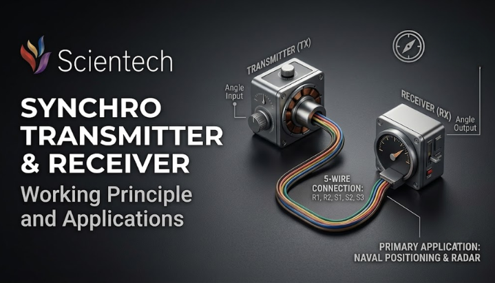 Synchro Transmitter and Receiver Working Principle and Applications